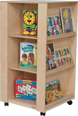 Wood Designs™ Library and Display Center; 4-Sided