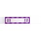 CONTROLTEK $2000 Currency Strap, Violet/White, 1000/Box (560021)