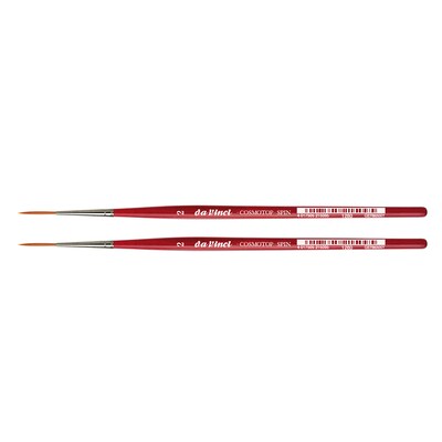 da Vinci COSMOTOP-SPIN Mixed Media Synthetic Bristle, Rigger Brushes, 2/Pack (DVXVA12802-2)