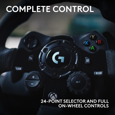 Logitech TRUEFORCE G923 Racing Wheel and Pedals for Xbox X S, Xbox One and PC. (941-000156)