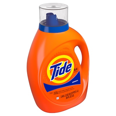 Tide HE Liquid Laundry Detergent, 64 Loads, 84 oz. (13882/40218)