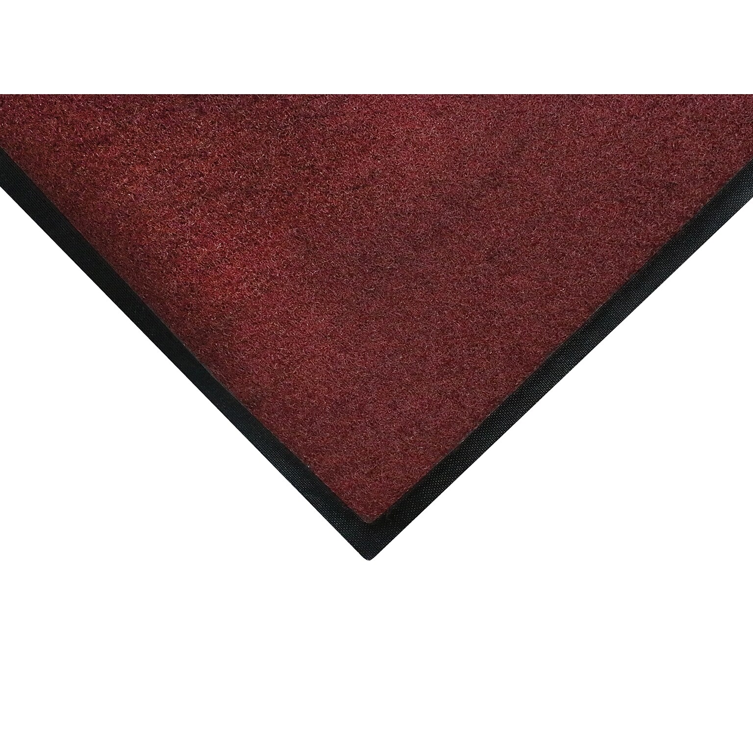 M + A Matting Brush Hog Commercial Wiper/Scraper Entrance Floor Mat, 3 x 5, Burgundy (395435170)