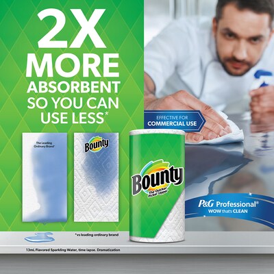 Bounty Select-A-Size Paper Towels, 2-ply, 135 Sheets/Roll, 6 Rolls/Pack (67001/05630)