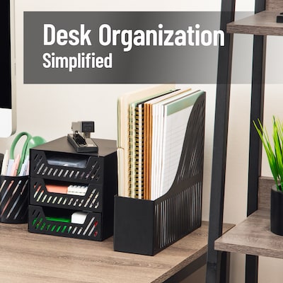 Mind Reader Metal Accessory Tray, Black (SLMAG-BLK)