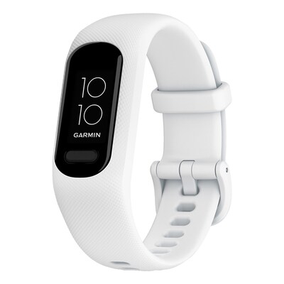 Garmin vívosmart 5 Fitness Tracker, Small/Medium Case, White (010-02645-01)