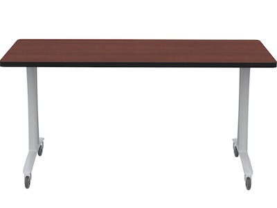 Safco Rumba Training Room Table, 24 x 60, Biltmore Cherry (RBA6024TCASLBMCH)