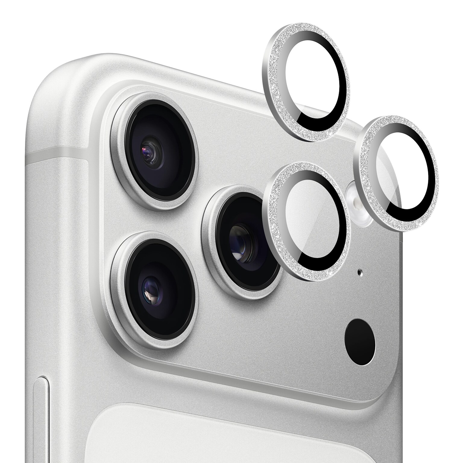 SaharaCase ZeroDamage Anti-Glare Glass Camera Lens Protector for iPhone 17 Pro/iPhone 17 Pro Max, 2/Pack (ZD00195)