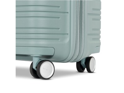 Samsonite Elevation Plus 23" Hardside Carry-On Suitcase, 4-Wheeled Spinner, TSA Checkpoint Friendly, Green (142910-1244)