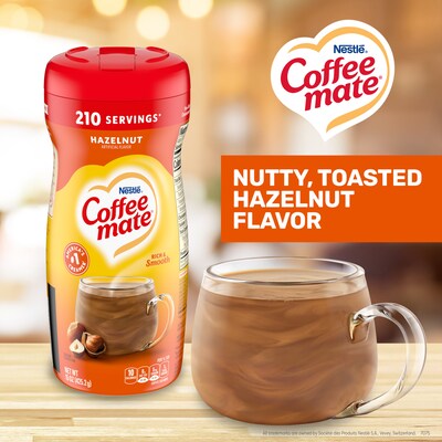 Coffee mate Hazelnut Powdered Creamer, 15 Oz. (NES12345)