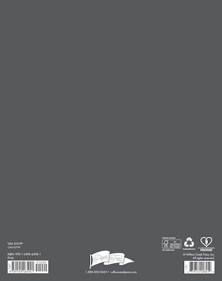 2026-2027 Willow Creek 7.5 x 9.5 Academic Weekly & Monthly Planner, Gray (65921)