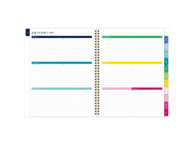 2023-2024 AT-A-GLANCE by Emily Ley 8.5" x 11" Academic Weekly/Monthly Planner, Multicolor (EL10-905A-24)