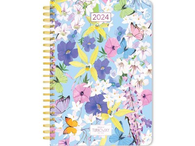 2024 BrownTrout House of Turnowsky 6 x 7.75 Weekly Planner, Multicolor (9781975466817)