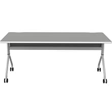 Safco Rumba Training Room Table, 30 x 72, Fashion Gray (RBA7230FLSLFNGY)