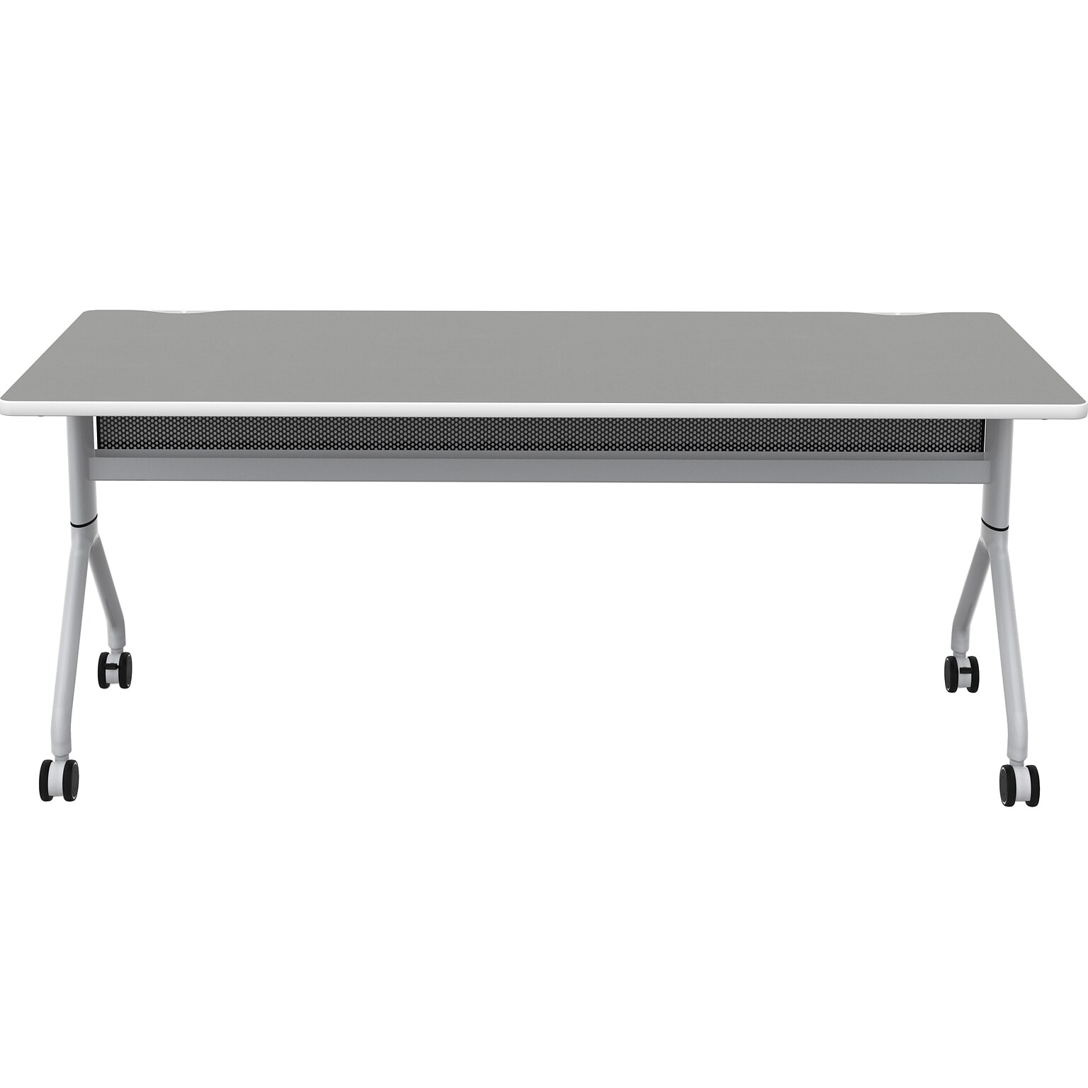 Safco Rumba Training Room Table, 30 x 72, Fashion Gray (RBA7230FLSLFNGY)