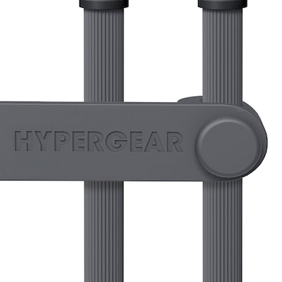 HyperGear Flexi Pro USB-C to USB-C Soft-Touch Silicone Fast Charge and Sync Cable, 10 ft., Gray (15994)