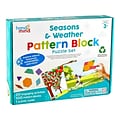 hand2mind Seasons & Weather Pattern Block Puzzle Set (94462)