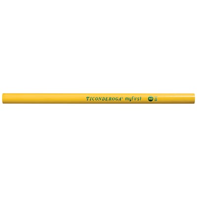 Ticonderoga Beginners Wooden Pencil, 2.2mm, #2 Soft Lead, Dozen (13080)