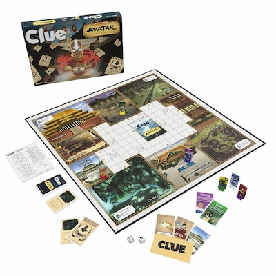 USAopoly CLUE® Avatar The Last Airbender Board Game (USACL096653)