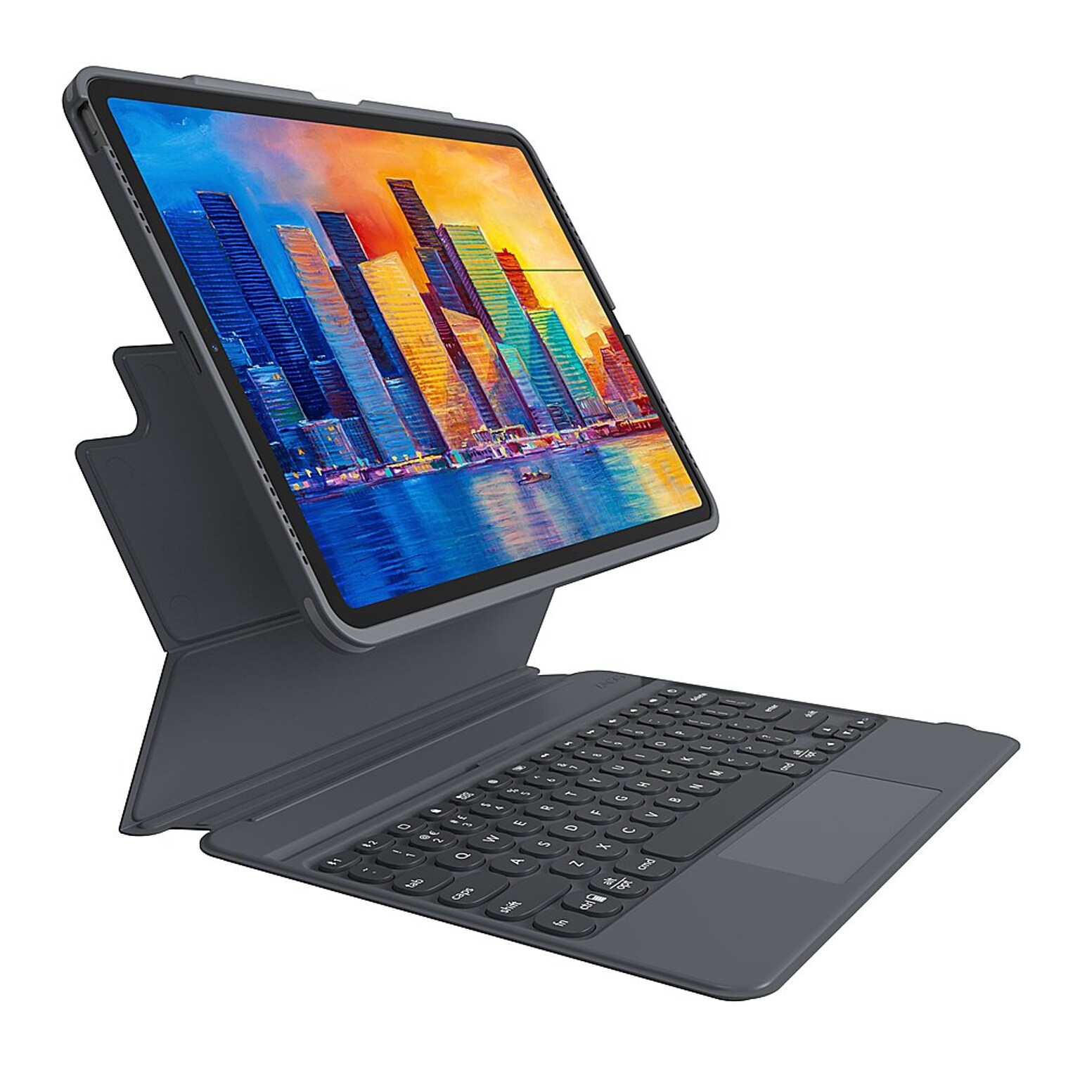 ZAGG Pro Keys with Trackpad Tablet Keyboard & Case for iPad 12.9-inch Pro, Gen 3-6 (103409165)