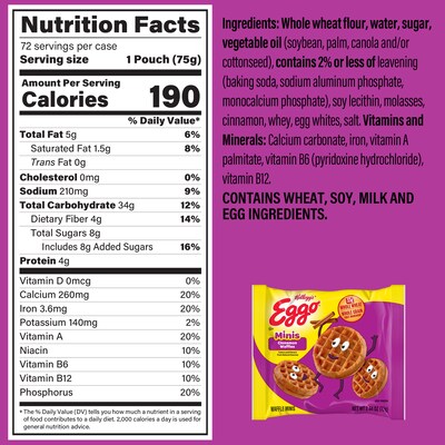 Eggo Bites Variety Box, 36/Box (700-00182)