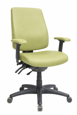 Tempur-Pedic Healthcare Vinyl Swivel Executive Chair, Green (TP-HCHBFFDLGRN)