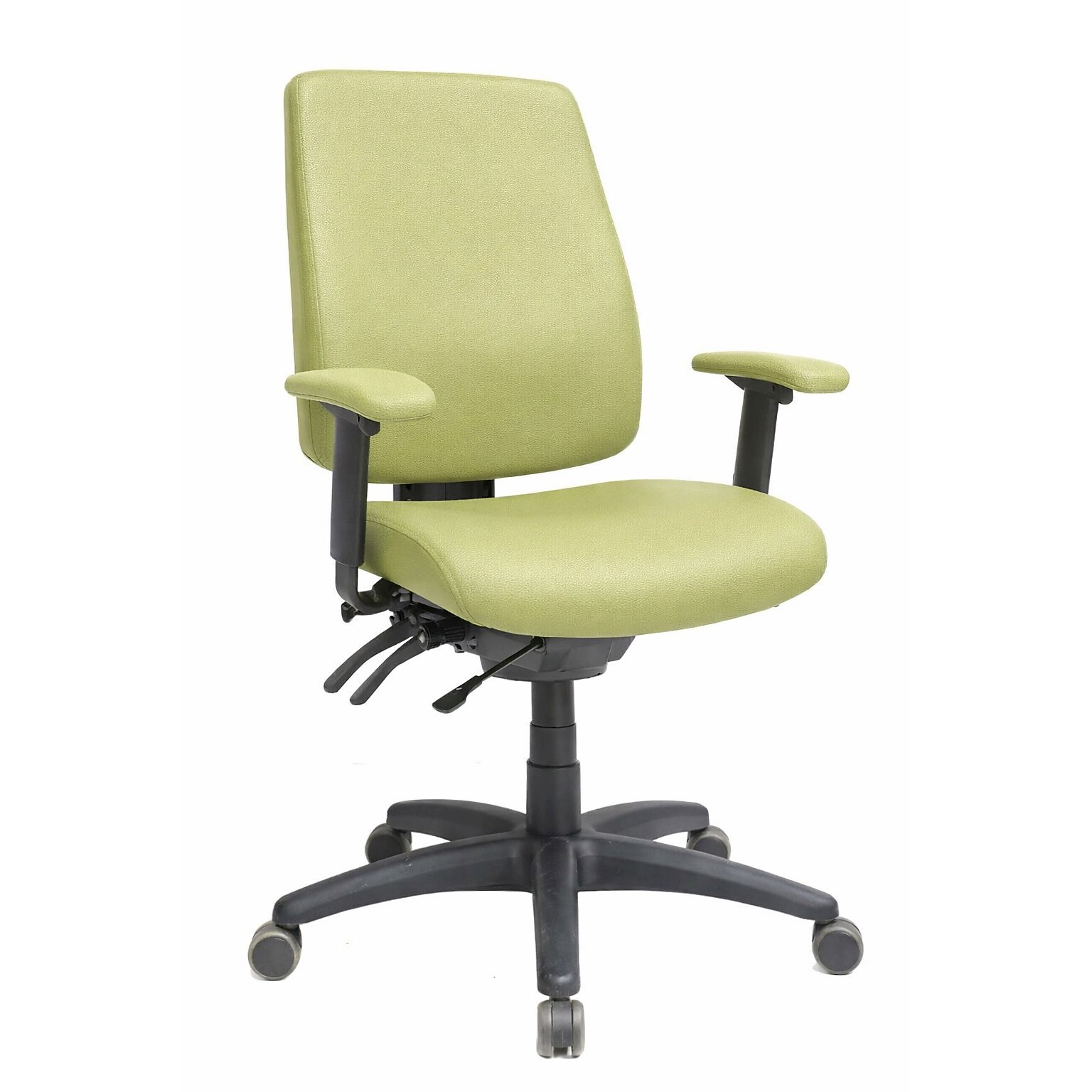 Tempur-Pedic Healthcare Vinyl Swivel Executive Chair, Green (TP-HCHBFFDLGRN)