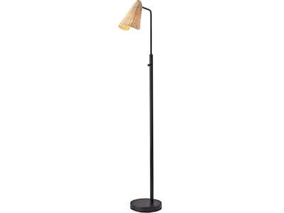 Adesso Cove 58 Metal Floor Lamp with Irregular Shade (5113-01)