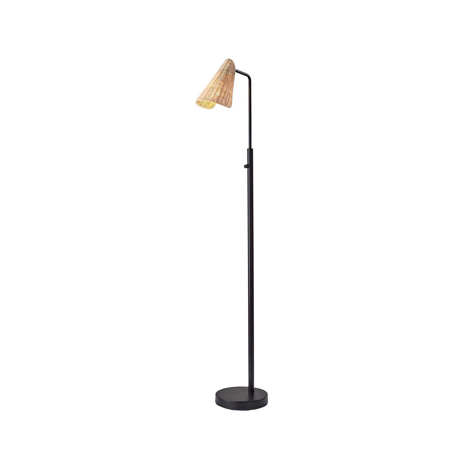 Adesso Cove 58 Metal Floor Lamp with Irregular Shade (5113-01)