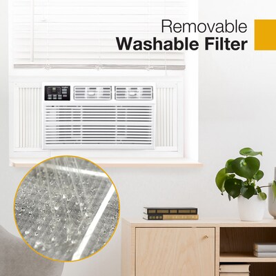Whirlpool 230-Volt 23,200 BTU Window Air Conditioner with Remote, White (WHHW232BW)