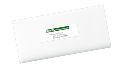 PRES-a-ply Laser/Inkjet Address Labels, 1-1/3 x 4, White, 14 Labels/Sheet, 100 Sheets/Box (30602)