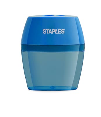 Staples® Manual Pencil Sharpener, Assorted Colors (10898-CC)