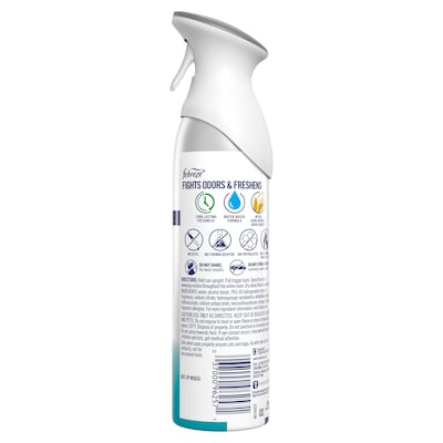 Febreze Odor-Fighting Air Freshener, Heavy Duty Crisp Clean, Pack of 2, 8.8  fl oz each