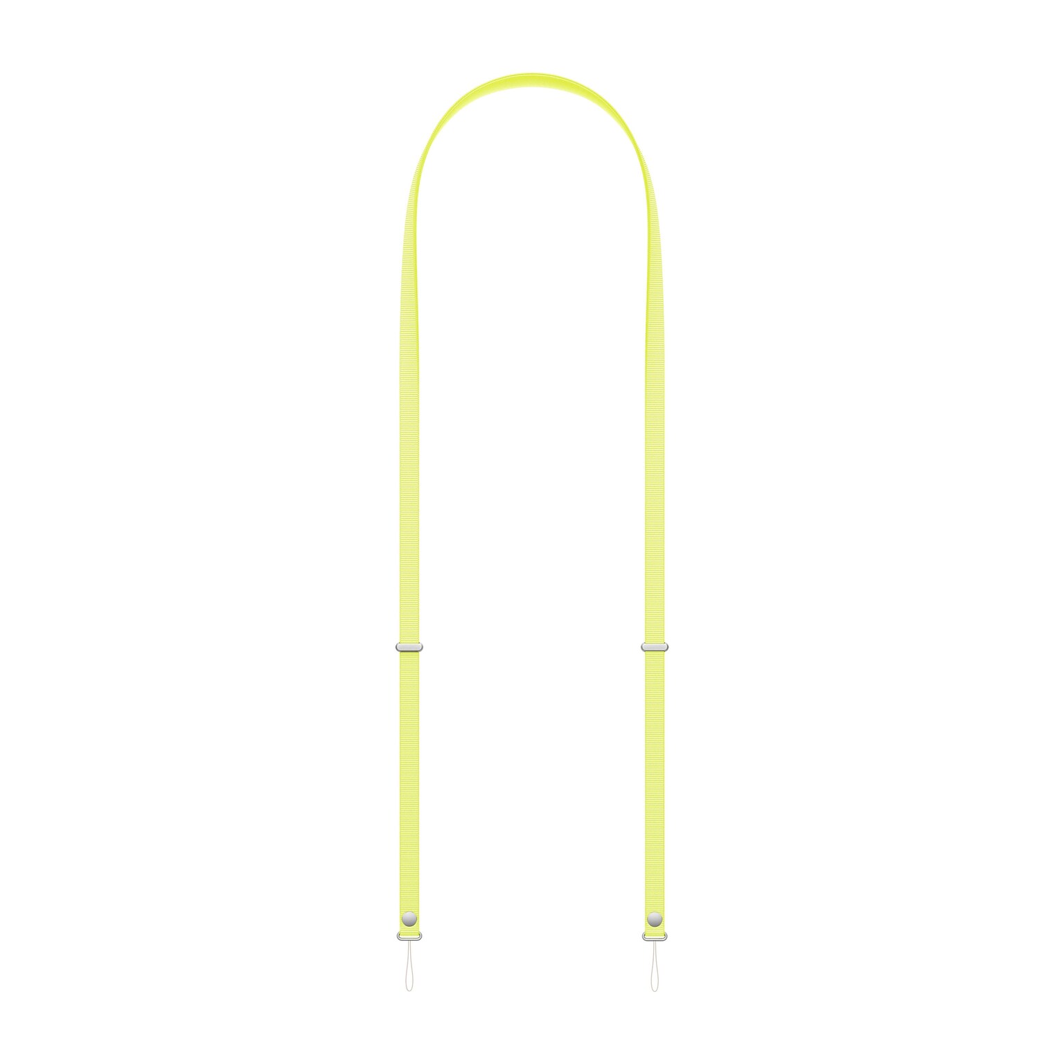 Apple Crossbody Strap for iPhone 17 Series Phones, Neon Yellow (MGGE4LL/A)