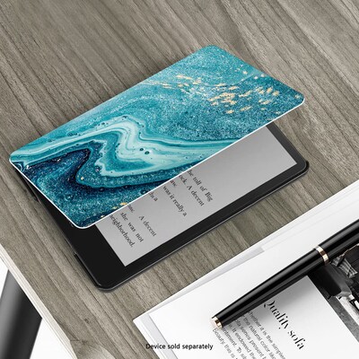 SaharaCase Venture TPU 7" Folio Case & Screen Protector for Kindle Paperwhite & Colorsoft, Green (TB00442-ZD-T69)