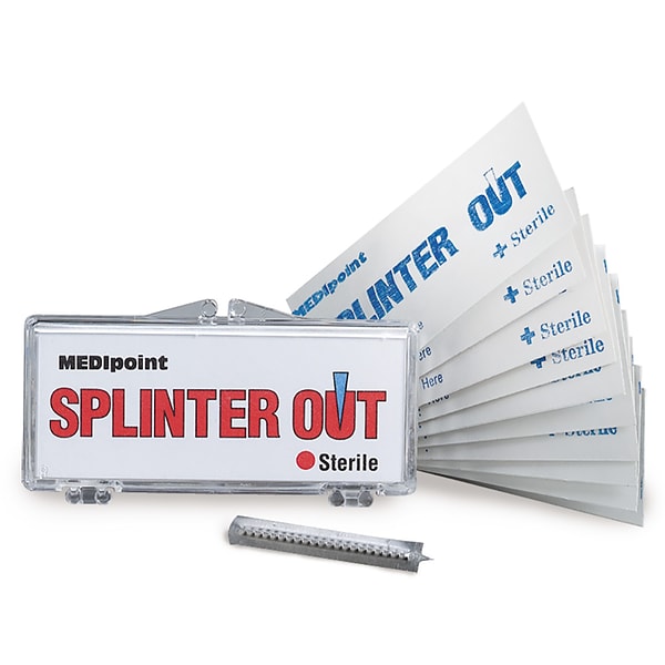 First Aid Only Splinter Out, 10/Box (22-410)