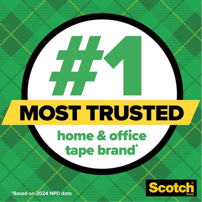 Scotch Desktop Dispenser, 1"Core, Black (MMMC38BK)