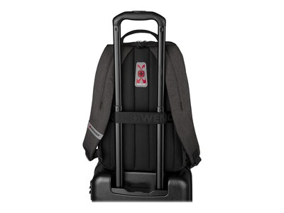 Wenger MX Reload Laptop Backpack, Heather Gray Polyester (611643)