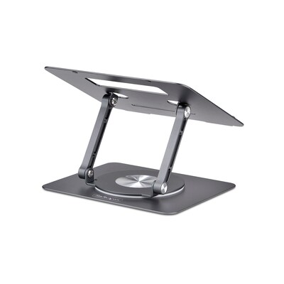 StarTech Telescopic 8.6 x 10.2 Aluminum Adjustable Laptop Stand Silver (ATFR-LAPTOP-RISER)