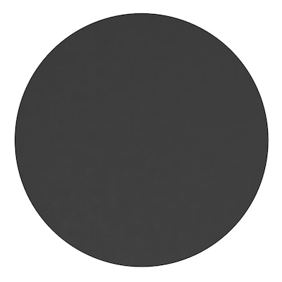 Flash Furniture Julianne Round Metal Framed Wall Mirror, 30" Black (HFKHD0GD812315)