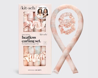Satin Heatless Curling Set