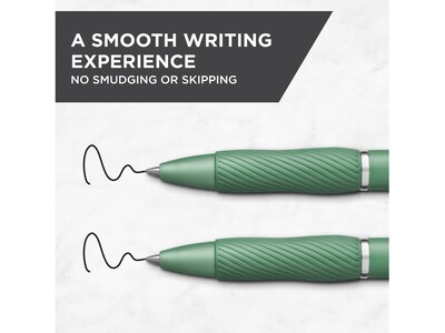 Sharpie S-Gel Retractable Gel Pen, Medium Point, Black Ink, 4/Pack (2195731)