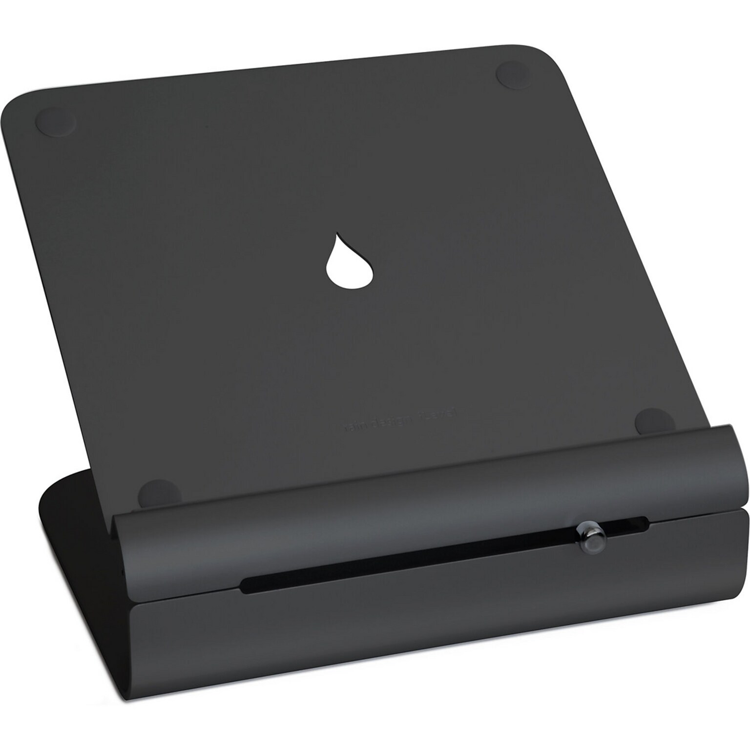 Rain Design iLevel 2 10.1 x 8.8 Aluminum Adjustable Laptop Stand, Black (12034)
