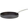 Chefs Classic Non-Stick Hard Anodized 12 In. Round Grill Pan