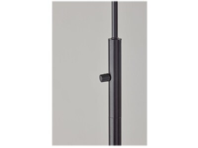 Adesso Cove 58" Metal Floor Lamp with Irregular Shade (5113-01)