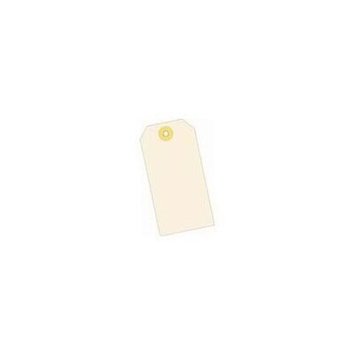 Quill Brand® Plain Economy Shipping Tag, 6-1/4 x 3-1/8, Manila, 1000/Box (764416)