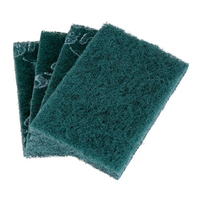 Scotch-Brite General Purpose Scouring Pad, Green, 80/Carton (9650)