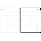 2024-2025 Blue Sky Ashley G Leopard Black 8.5" x 11" Academic Weekly & Monthly Planner, Plastic Cover, Black/Beige
