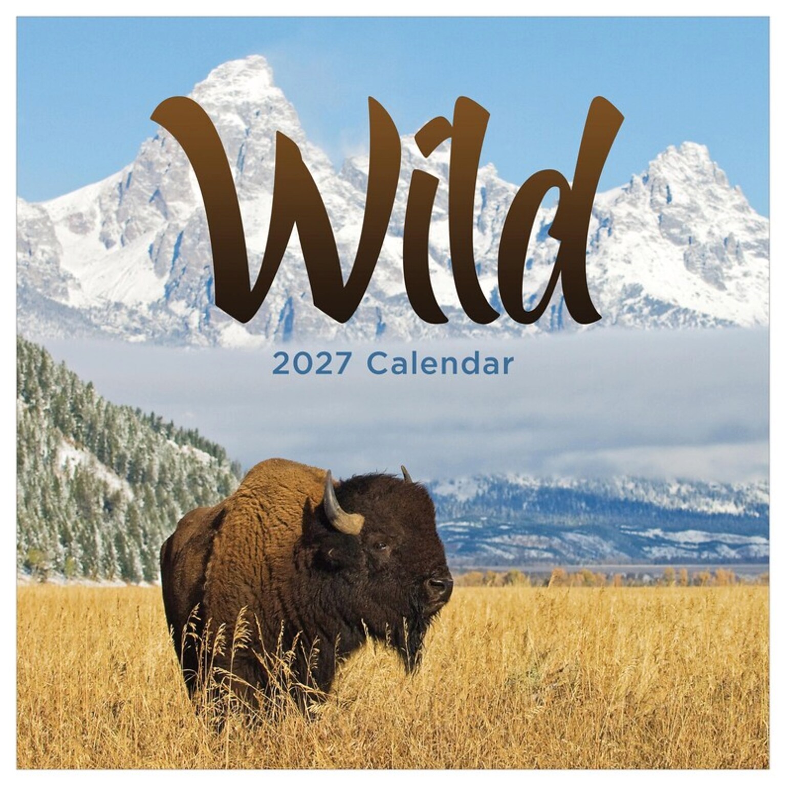 2027 TF Publishing Wild 11 x 12 Monthly Wall Calendar, Multicolored (27-1032)
