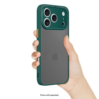 SaharaCase Venture Series Phone Case for iPhone 17 Pro Max, Shock Absorbing, Cactus Green (CP00999)