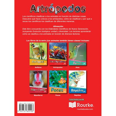 Carson-Dellosa Discovery Library Artrópodos, Hardcover (CD-9781731654595)